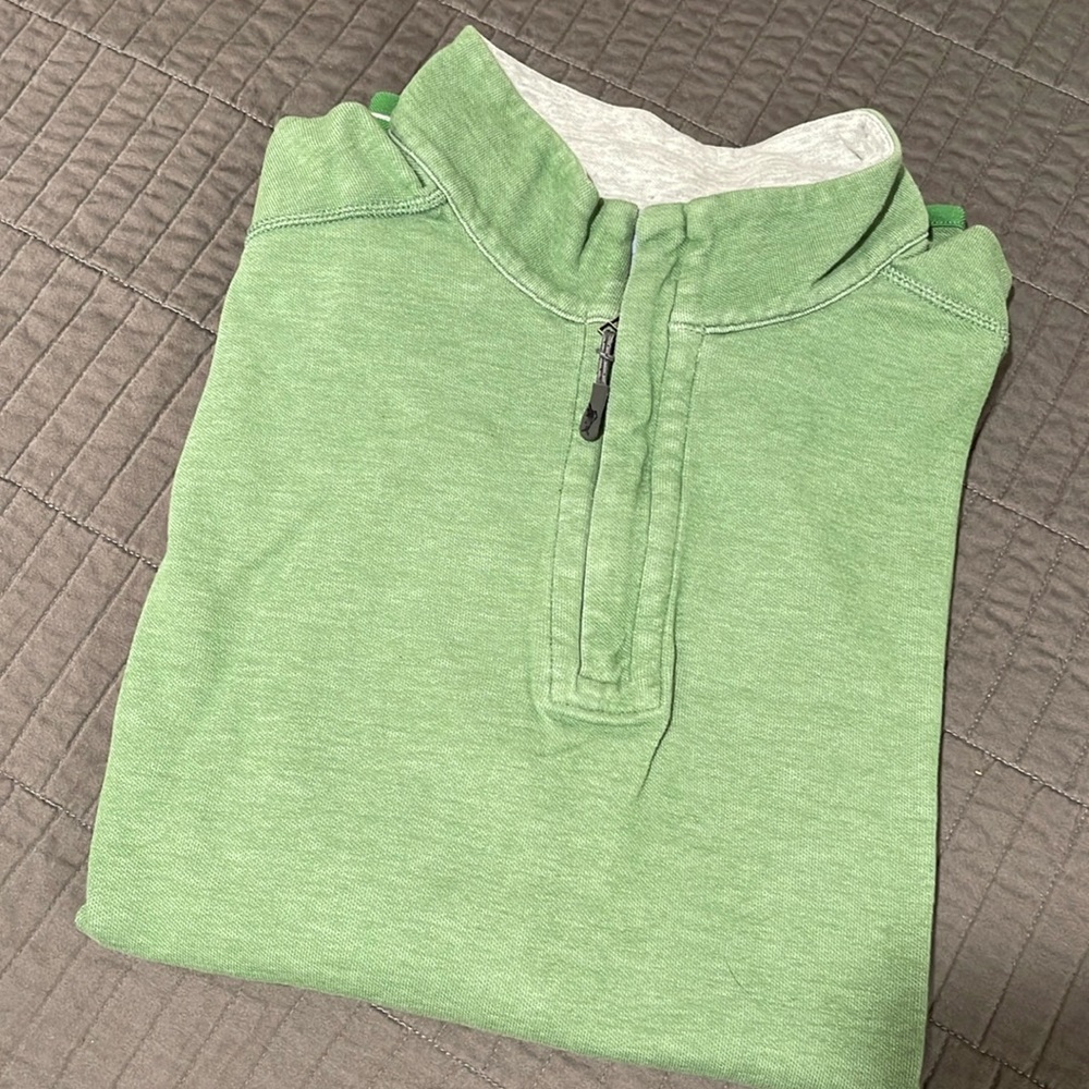 Men’s quarter-zip sweater L